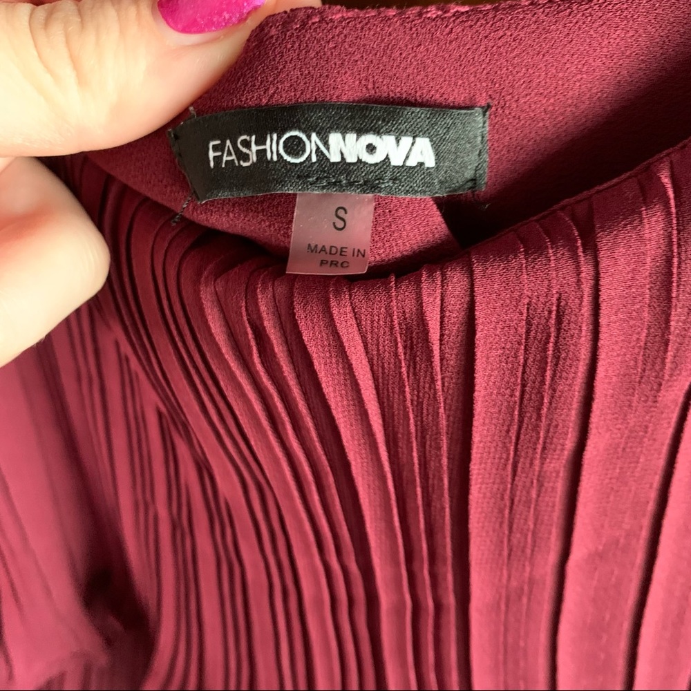 FashionNova Ruffle Tank - Picture 6 of 6